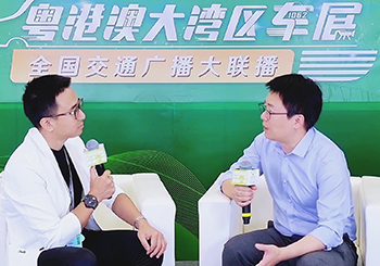 公司副总经理於敬亮走进2024粤港澳大湾区车展专属全媒直播间，共话汽车科技前沿